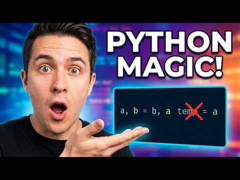 Python Tricks No Temp Variable Needed
