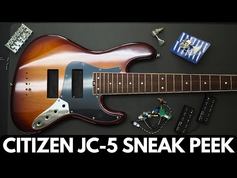 Citizen 5-string Bass (Model JC) Sneak Peek