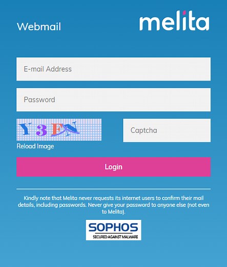 How do I log in to Melita webmail? | Help Centre | Melita Malta