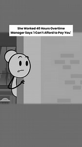 She Worked 40 Hours Overtime Manager Says I cant afford to pay you #tonyanimation #comedyreels #shortsreels #funnyvideo #comedy #reels #AnimationVideos #animationart #skitscomedy #managers #managersbelike #corporate #corporateamerica #CorporateDrama #corporatelife | Tony Animation