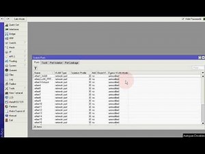 Mikrotik CRS125 24G 1S Cloud Router Switch VLAN Configuration VLAN Setup