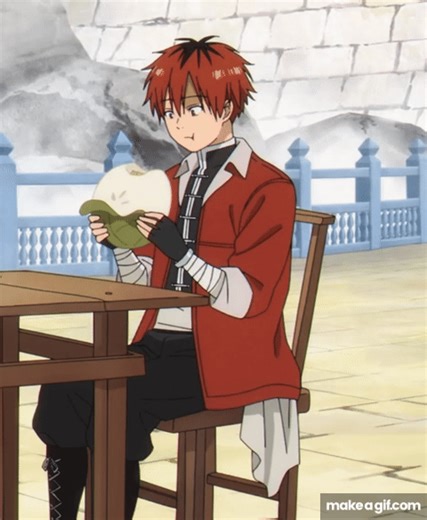 Stark eating on Make a GIF