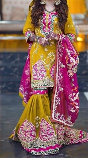 💕Mehndi Special Dress for Bride