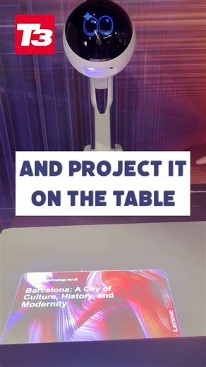 Lenovo’s AI workmate concept is a cross between Wall-E, an Anglepoise lamp and a personal assistant