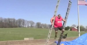119K views · 449 reactions | There's nothing sadder than ladder splatters. | Mandatory | Facebook