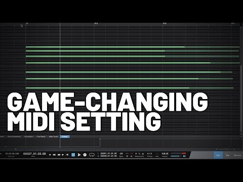 Game Changing MIDI Setting in #StudioOne