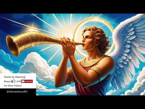 Shofar Sound Effect | Copyright free Angel Blowing the Shofar Sound the Shofar | #soundeffects