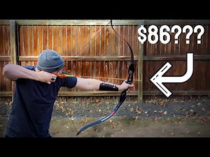 $86 Recurve bow you probably shouldn't buy. (TopArchery Takedown bow Aluminum Riser)