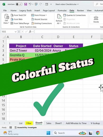 Mastering Color Changing Status in Excel Tutorial