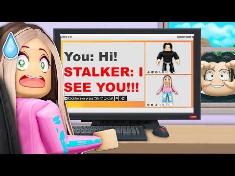 I Met A Boy On Roblox Omegle.. He Became My STALKER.. (Roblox)