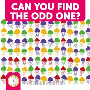 701K views · 749 reactions | Can You Find The Odd One? | 7-Second Riddles | Facebook