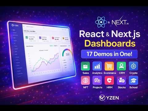 React & Next.js Admin Dashboard Template | 17+ Modern SaaS Demos (CRM, eCommerce, Crypto, LMS &More)
