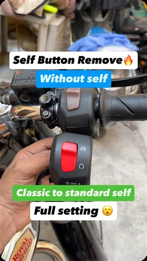 𓆩ਬੁੱਲ𓆪_9397 💀⃤ | Self button Remove🔥classic 2018 converted to standard ❤️ Follow @bull_9397 . . . . . . #viral #modified #splendor #video #shorts #minivlog... | Instagram