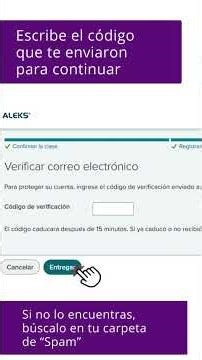 Tutorial ALEKs inscripción Uninorte
