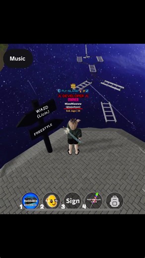 FLY ISLAND 10: Exciting Roblox Obstacle Map Exploration