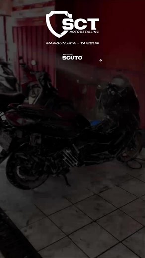 yang mau motor nya makin kinclong dan seperti baru langsung saja datang di kami sct Mangunjaya tambun Bekasi #fyp #sct #poles #wash