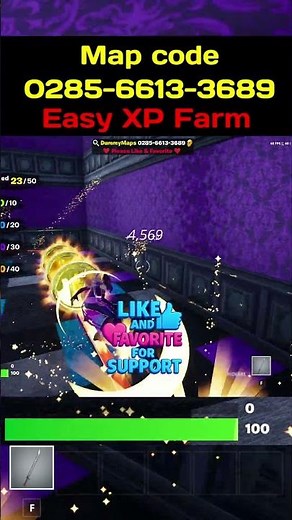 🔥 EASY XP FARM 🎯 FORTNITE 🔥 0285-6613-3689 🔥 How to level up fast in Fortnite