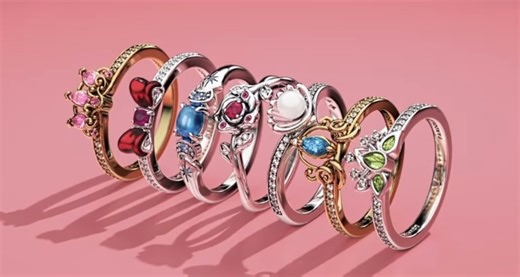 Pandora's NEW Disney Princess Rings are a Wish Come True