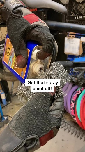 Easiest Way to Remove Spray Paint from Bike Frame