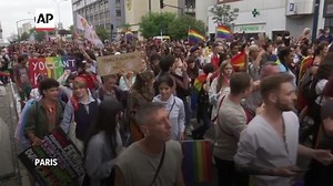 Thousands attend Pride march in Paris