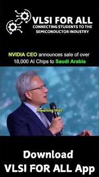NVIDIA CEO announces sale of over 18,000 AI Chips to Saudi Arabia