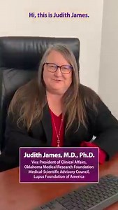 Dr. Judith James has... - Lupus Foundation of America