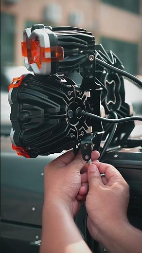 Wow! One-A-pillar, how many halo series LED pod lights with stand-up?