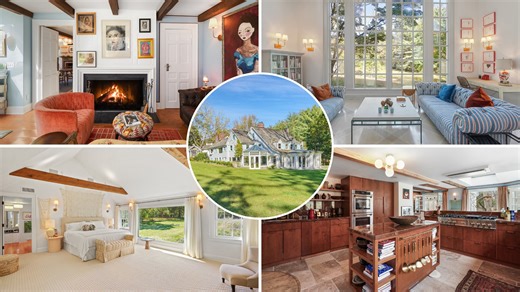 Drew Barrymore Lists 280-Year-Old Westchester Estate for $5 Million—Just 2 Years After Buying It