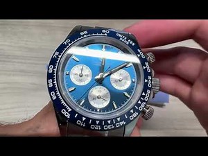WATCHDIVES WD-16500 CHRONOGRAPH 39mm (ROLEX DAYTONA HOMAGE)
