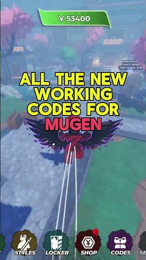 New Codes in MUGEN Roblox (Update Soon)