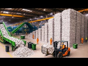 COMMENT Des MILLIONS De TONNES De PAPIER Sont RECYCLÉES Dans Des USINES