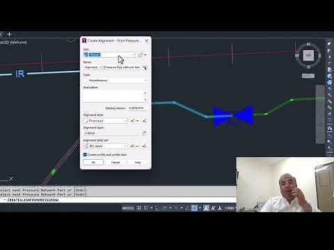 How to Create Alignment from Pipe Networks Using Civil 3D
