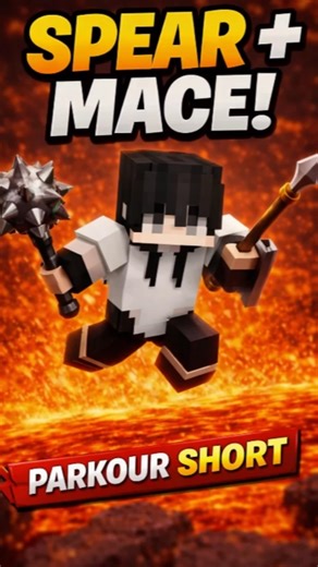 BEST PARKOUR 👿 IN MINECRAFT PC 🤯🔥😱 #shorts