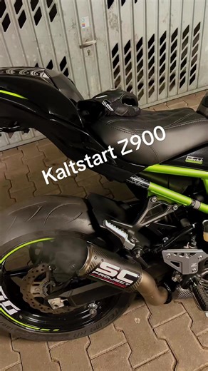 Z900 Cold Start with SC-Project CRT Exhaust
