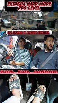 “Wrong Way vs Right Driver 😤.“Skill Test in Real Traffic 💯” #realdrivingexperience