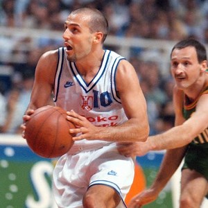 Greatest #EuroBasket finals performance ever? 🤔 🇷🇸 basketball star Aleksandar Djordjevic turns 5️⃣3️⃣ today! | FIBA EuroBasket