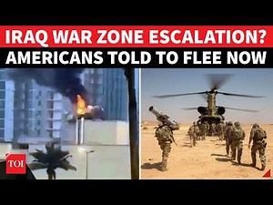 ‘FLEE OR DIE’: Americans ‘On The Run’ As Iraq Vows Military Response To U.S. Strikes Amid Iran War