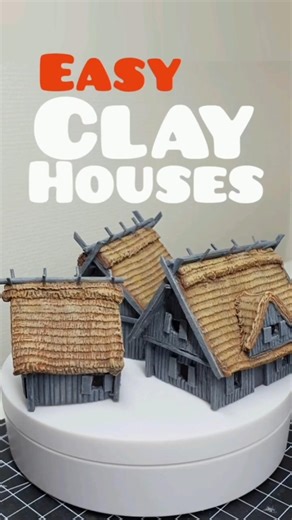 Making Fantasy Houses for Tabletop (Easy Terrain Trick)