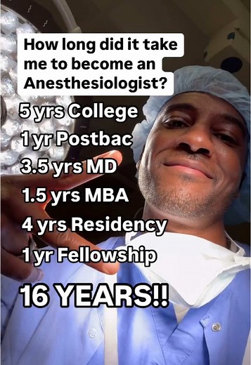 Becoming an Anesthesiologist: A 12-Year Journey