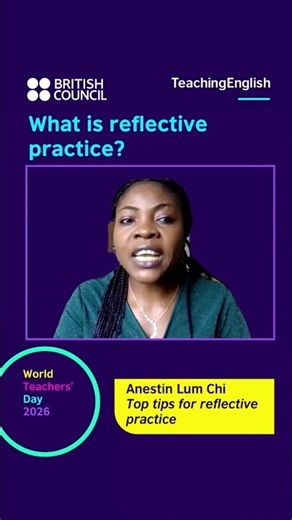 What is reflective practice #teachingenglish #eltcpd #worldteachersday #WTD #WTD2026