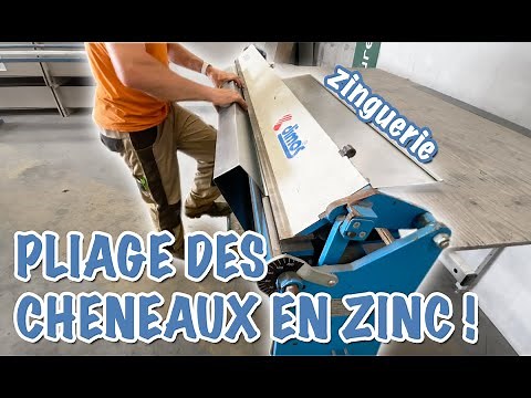 SHAPING AND BENDING THE ZINC CHANNEL [VLOG S1 EP59]
