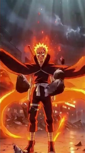 Naruto’s Baryon Mode Awakening 🔥 Most Powerful Transformation Ever #shorts #explore #anime
