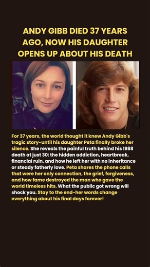 Andy Gibb Died 37 Years Ago, Now His Daughter Opens Up About His Death #shorts