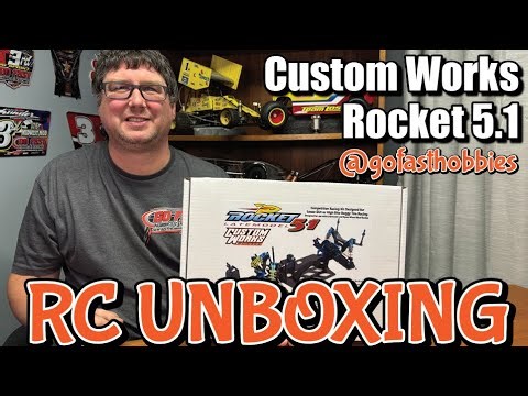 RC Unboxing the NEW Custom Works RC Rocket 5.1 Latemodel Car!!