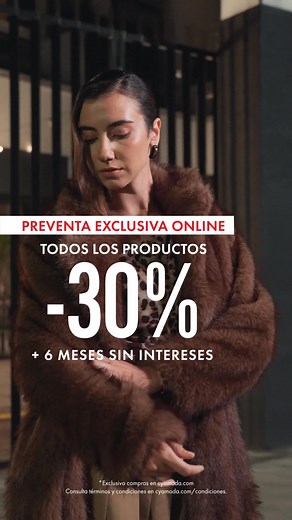 🔥✨ Preventa Exclusiva Online C&A con 30% de Descuento en todos los productos hasta 12 msi y envío GRATIS*. 🚚 | C&A
