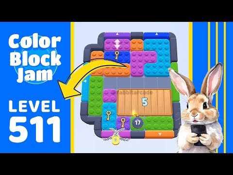 Color Block Jam Level 511 Solution Walkthrough