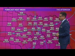 DFW weather: Get ready to sweat! A heatwave takes hold