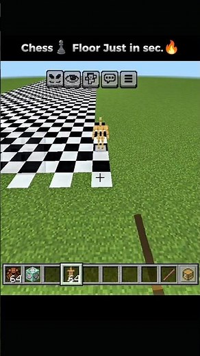 🔥 OP Floor Build Command! ⛏️ MCPE Trick 🤯 #shorts #minecraft