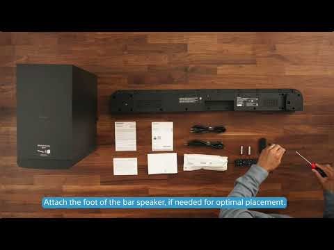 SONY BRAVIA THEATRE BAR6 UNBOXING