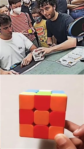 Rubik's cube solve Scrambled Solve Tricks #rubikscube